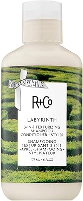 R+Co Labyrinth 3-in-1 Texturizing Shampoo + Conditioner + Styler 6oz