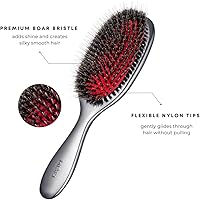 MIŠEL Professional Boar Bristle Hair Brush - Medium — image 2