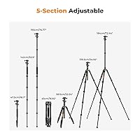 K&F Concept 72″ Aluminum Tripod — image 5