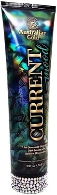 Australian Gold Current Mood Dark Bronzing Indoor Outdoor Tanning Lotion 10oz
