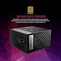 MSI MPG A850G PCIE 5.1 ATX 3.1 Gaming Power Supply 850W — image 5