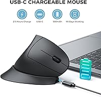 iClever TM254 Ergonomic Wireless Mouse — image 6