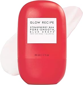Glow Recipe Strawberry BHA Serum + Poreless Face Primer 30mL Review