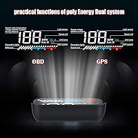 iKiKin M7 Dual Mode Windshield Projector Car HUD Display — image 3