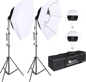 HPUSN Softbox Lighting Kit SB02QPRO Review