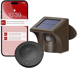 eMACROS Pro 3 Solar Driveway Alarm HS002W