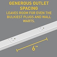 Legrand Wiremold WH20GB306TRGFI6 Plugmold 2000 Series 3-Foot Power Strip — image 4