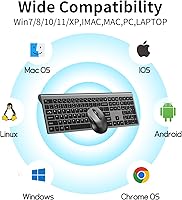 ACOZYKITTEN KM468 Wireless Keyboard and Mouse Set — image 6