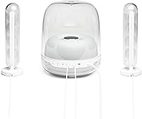 Harman Kardon SoundSticks 4 – White 2.1 Bluetooth Speaker System — image 6