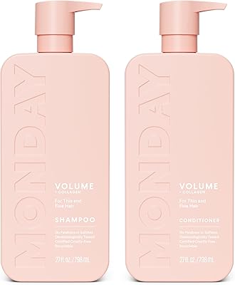 MONDAY HAIRCARE Volume Shampoo + Conditioner Set 27oz