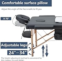 PayLessHere Portable Massage Table 28″ Wide — image 4
