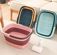 Next Milestone Collapsible Foot Soak Tub - 4 Gallon Pink Basin — image 2