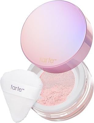 tarte Creaseless Setting Powder, Pink (Fair to Tan Skin Tones), 2.89oz