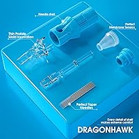Dragonhawk Tattoo Cartridges Needles Kit - 50Pcs Mixed Sizes (#12 Curved Magnum) — image 6