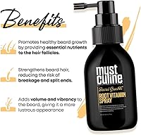 MUSTCULINE Beard Root Vitamin Spray 1.7oz Unscented — image 3