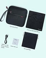 PeroBuno External CD DVD Drive with Ethernet Adapter and USB Hub — image 9