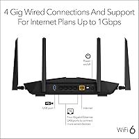 NETGEAR Nighthawk RAX54S WiFi 6 Router — image 4