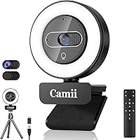 Camii 4K Webcam with Light — image 1
