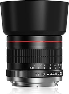 BENOISON 85mm f1.8 Manual Focus Lens for Canon EF Mount