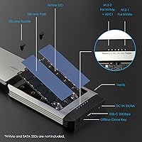 WAVLINK M.2 SSD Cloner, 20Gbps NVMe Dual-Bay SSD Enclosure, 8TB — image 5
