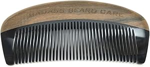 Badass Beard Care Black Series Fine Tooth Ox Horn Comb Review