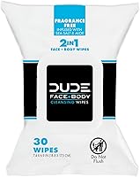 DUDE Wipes Face and Body Wipes 3-Pack, 90 Count — image 2