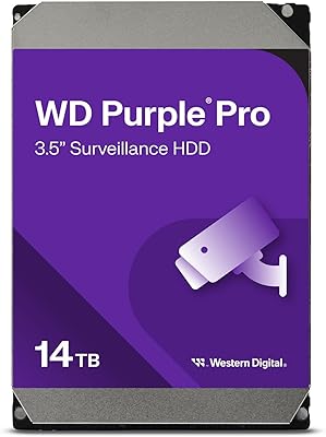 Western Digital 14TB WD Purple Pro Surveillance Hard Drive