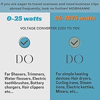 MOBIMANN MM-111 Dual Watts Travel Voltage Converter — image 6