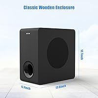 BESTISAN SW65D Powered Subwoofer — image 4