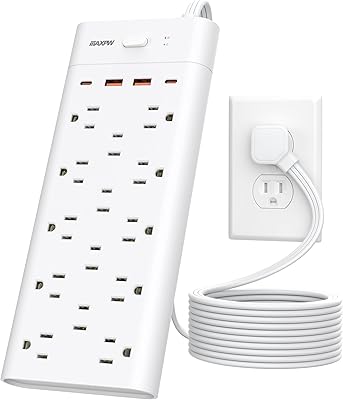 Maxpw Power Strip Surge Protector SP1460-CU
