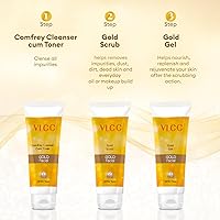 VLCC Gold Facial Kit + FREE Rose Water Toner 300gm + 100ml — image 6