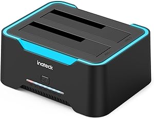 Inateck SA02004 RGB SATA to USB 3.0 Hard Drive Docking Station