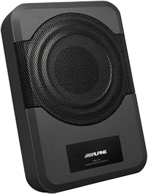 Alpine PWE-S8 8″ Amplified Subwoofer