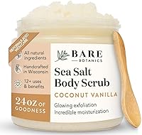Bare Botanics Coconut Vanilla Body Scrub 24oz — image 1