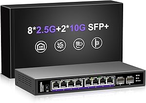 NICGIGA 10 Port 2.5Gb Unmanaged Ethernet Switch Review