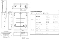 Piodata DVR-S21DBK 24X Internal Super Multi Drive — image 7