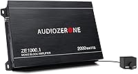 AUDIOZERONE ZE1000.1 Car Audio Amplifier — image 1
