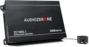 AUDIOZERONE ZE1000.1 Car Audio Amplifier Review