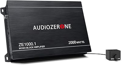 AUDIOZERONE ZE1000.1 Car Audio Amplifier