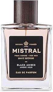 Mistral Men’s Black Amber Eau de Parfum 3.4 Oz Review