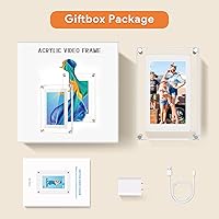 HAKRDRDO 5-Inch Acrylic Video Picture Frame — image 7