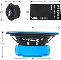 RECOIL REM525 Echo Series 5.25-Inch Component Speaker System — image 6