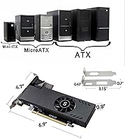 SAPLOS Radeon RX 550 Low Profile Graphics Card 4GB GDDR5 — image 3