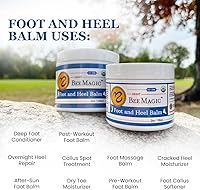 Sweet Bee Naturals Organic All Natural Foot and Heel Balm 2 OZ — image 6