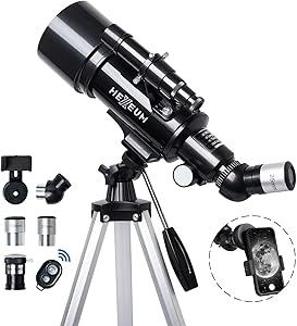 HEXEUM AZ50070 70mm Refractor Telescope Review