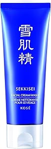 SEKKISEI Facial Cream Wash, 4.5oz Review