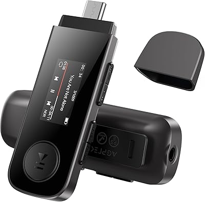 AGPTEK U5PL 64GB Bluetooth MP3 Player