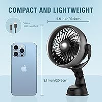 Shinebella Portable Car Fan with Suction and Aroma Function — image 7