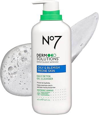 No7 Derm Solutions Daily Detox Foaming Face Wash 16 Fl Oz