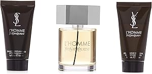 Yves Saint Laurent L'Homme Men Gift Set 3.3oz EDT Spray, 1.6oz After Shave Balm, 1.6oz Shower Gel Review